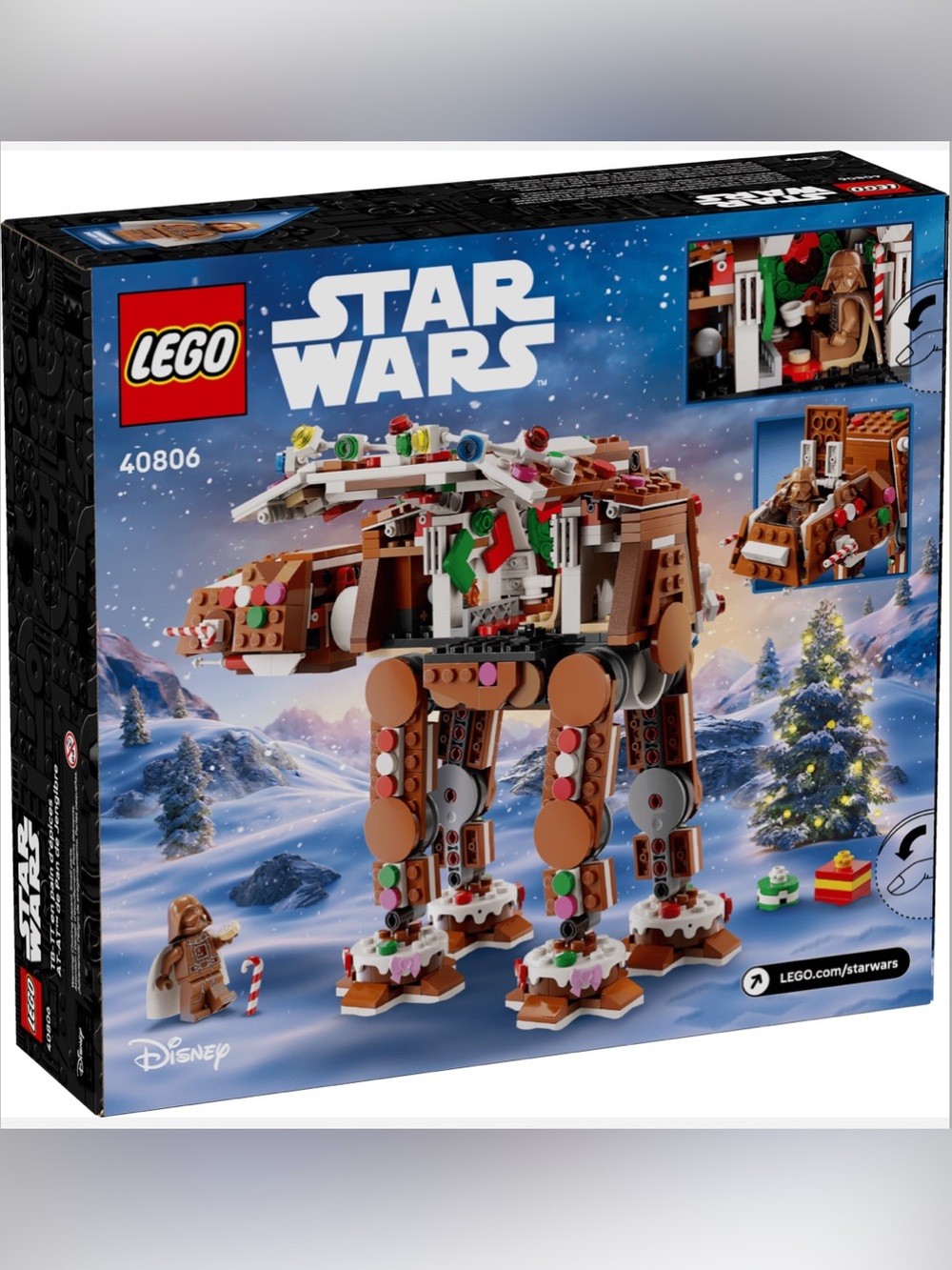 LEGO Star Wars Gingerbread AT-AT Walker 40806 NEW in Sealed Box - Picture 3 of 4
